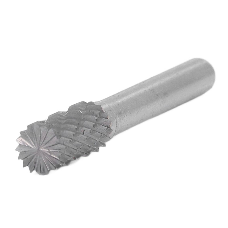 5Pcs Rotary File Bit 2 Pattern Woodworking Grinding Head Drill