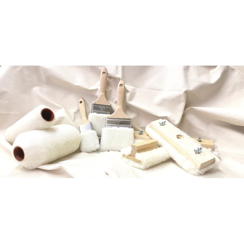 Tru-Lamb 9" Lambskin Paint Roller Covers – 100% Natural Lambswool