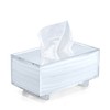 YoBa Thick Acrylic Tissue Box Holder Rectangular Tissue Box Dispenser