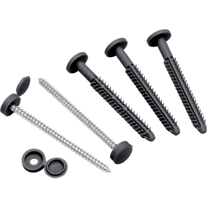 Builders Choice EVL15066BL Shutters, Black