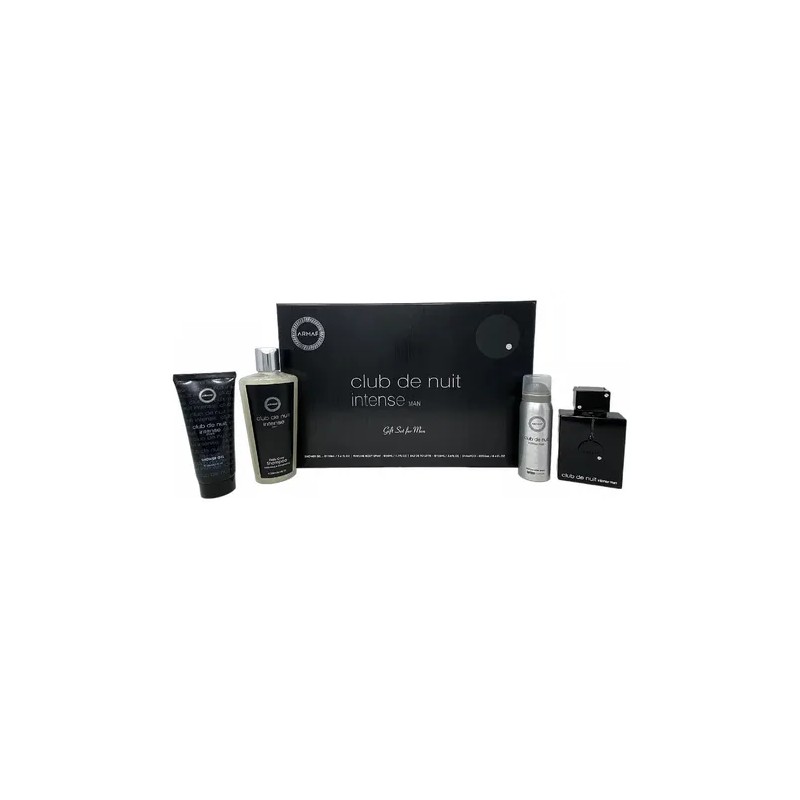 Armaf Club De Nuit Intense Man Set 4 Pz Hombre