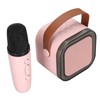 Portable Karaoke Machine LED Dynamic Light Small Bluetooth Speaker with