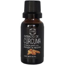 Extracto Natural de Cúrcuma con Pimienta Negra 20 ml Villa Santerra