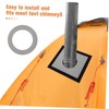 BESPORTBLE Protective Ring for Tent Stove Jack Flame Retardant Fiber