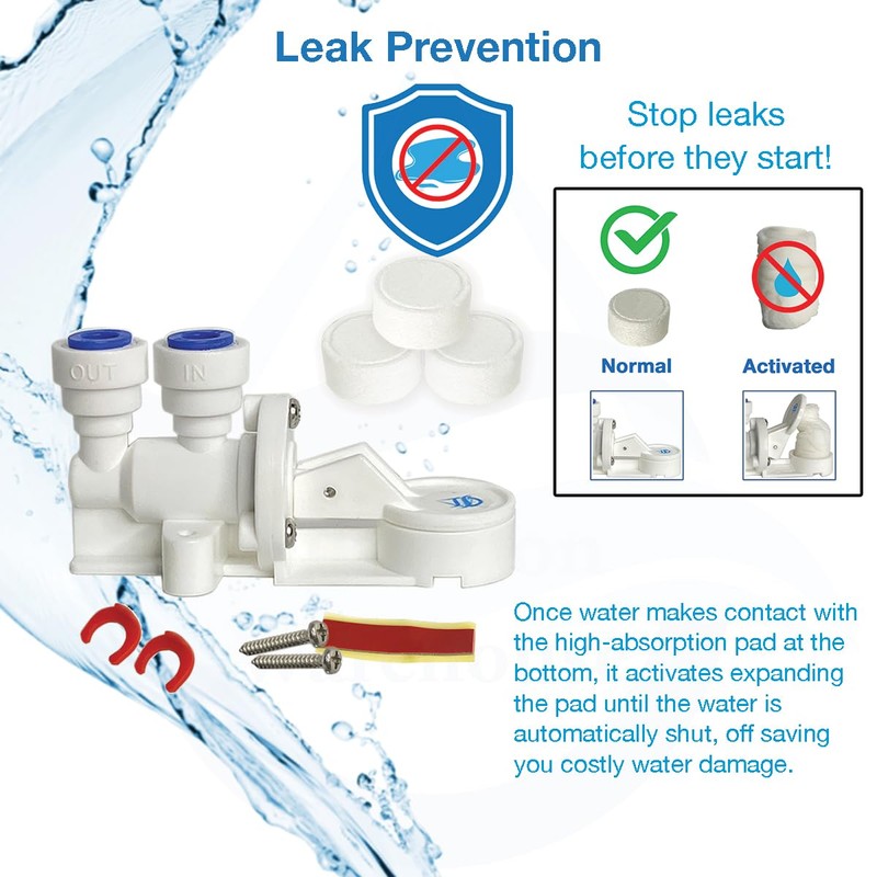 Automatic Water Shut Off Valve Leak Detector, Leak Stop Valve,