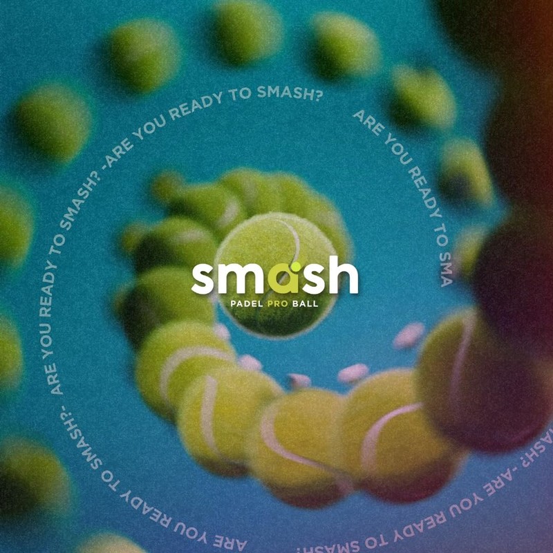 Pelotas Padel Pro Smash Pack 3 Alta Competencia Rebote Constante