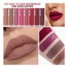 Dunuf 1pc Brillo De Labios Mate Y A Prueba De