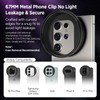 ALILUSSO Universal Lens Filter Clip, 67mm Threaded Filter Adapter Mount