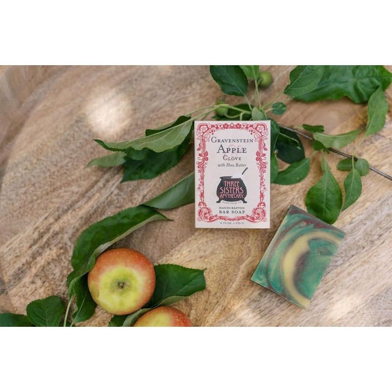 Three Sisters Apothecary 4.75 oz. Handcrafted Bar Soap (Gravenstein Apple
