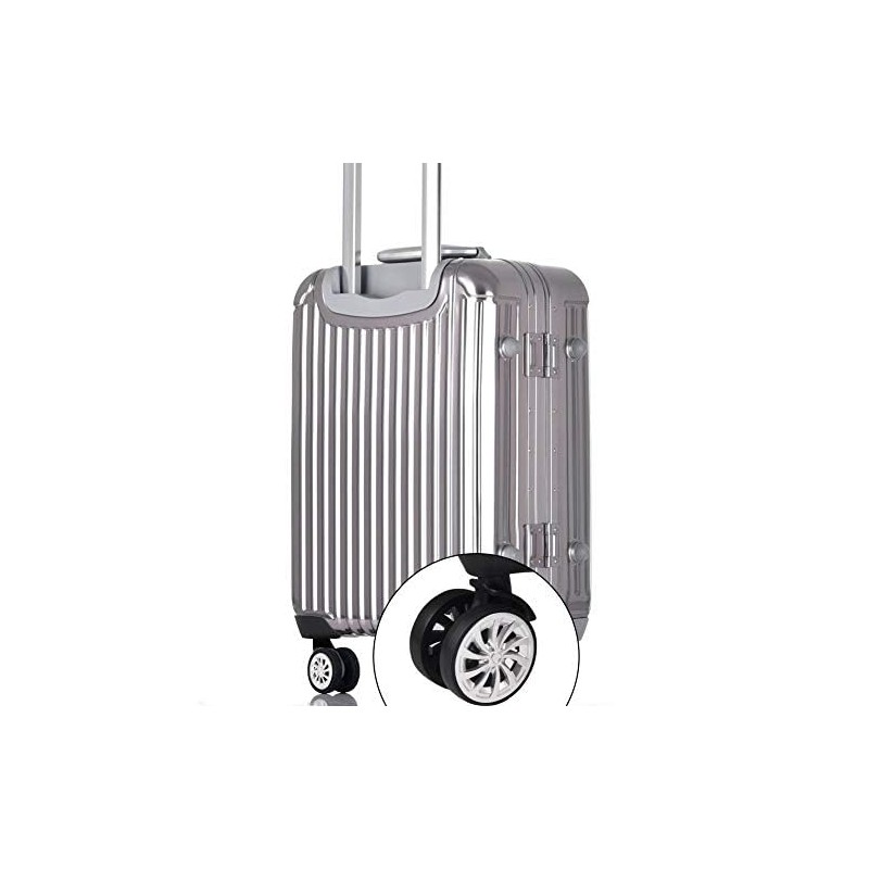 Zerone Travel Luggage, 2 Pieces Swivel Castors for Luggage, Wheel