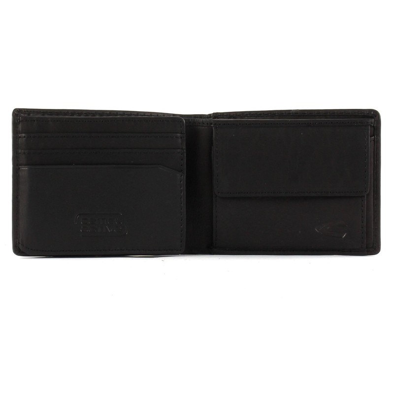 camel active Nepal Coin Pouch, 11 cm, Black (Schwarz)