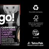 GO! SOLUTIONS Carnivore Grain Free Wet Cat Food - 6.4
