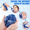2 Pieces African Mesh, Body Scrub, Sponge Bath Exfoliating Shower