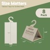 Clothing Moth Traps with Pheromones (8 Pack) Non‑Toxic, Sticky Glue