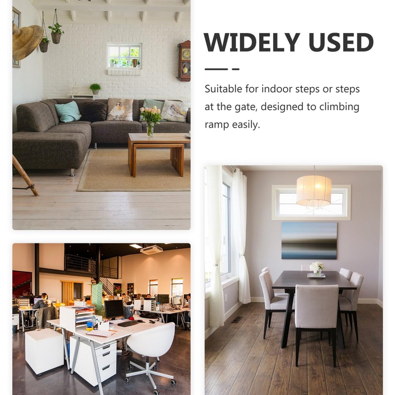 Healeved Rise Rubber Threshold Ramp Robot Vacuum Cleaner Rise Door