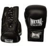 METAL BOXE Boxing Gloves Black 12oz