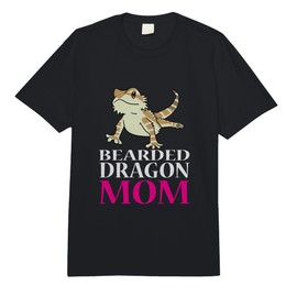 Funny Beared Dragon Mom T-Shirt Pet Holder Comfort Colors Adult Heavyweight T-Shirt