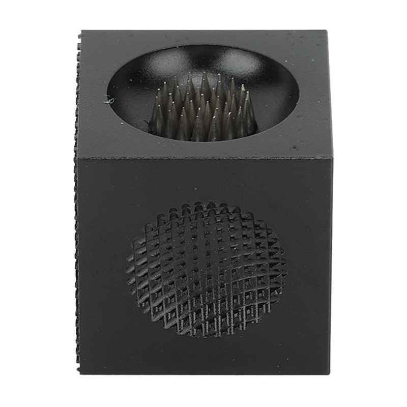 Pool Cue Tip Repair Tool Multifunctional Cube Shape Aluminum Alloy