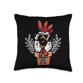 Chicken Pot Pie Gift for a Funny Chef Funny Pot Lover Throw Pillow