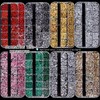 Snmzlc 2 Boxes mini Nail Art Rhinestones Multi Shape Nail