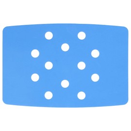 Cojín Para Silla De Ducha De 13,78 × 5,12 × 0,39in,Almohadilla Impermeable Y Antideslizante,Cojín Para Taburete De Ducha Portátil,Diseño De Perforación EVA,Alfombrilla Para Asiento Para Sillas De Baño