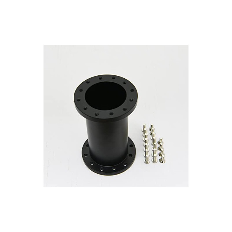 5.0" Steering Wheel Hub Adapter Extension Spacer 6 bolt Black