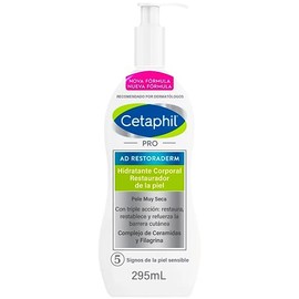 CETAPHIL PRO AD Restoraderm Hidrtante 1 pz 295 ml Restaura, Restablece y Refuerza la Barrera Cutnea Recomendada por Dermatlogos para Piel Sensible    
