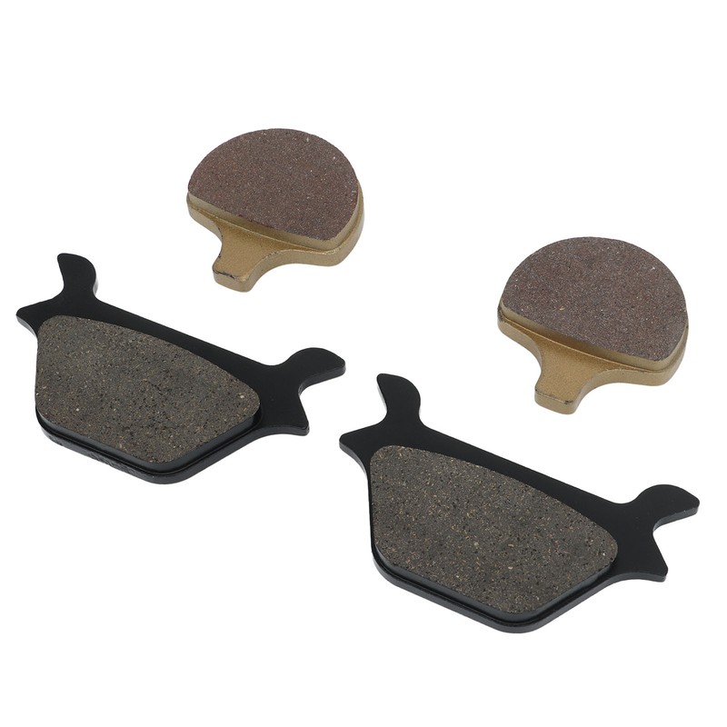 4PCs Motorcycle Front And Rear Brake Pads Brake Accessory Replacement