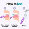 Stainless Steel Tongue Scraper with Travel Case – Reusable Tongue