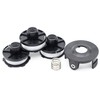 SWNKDG 3 x thread spools for Makita trimmer 195858-1 (length: