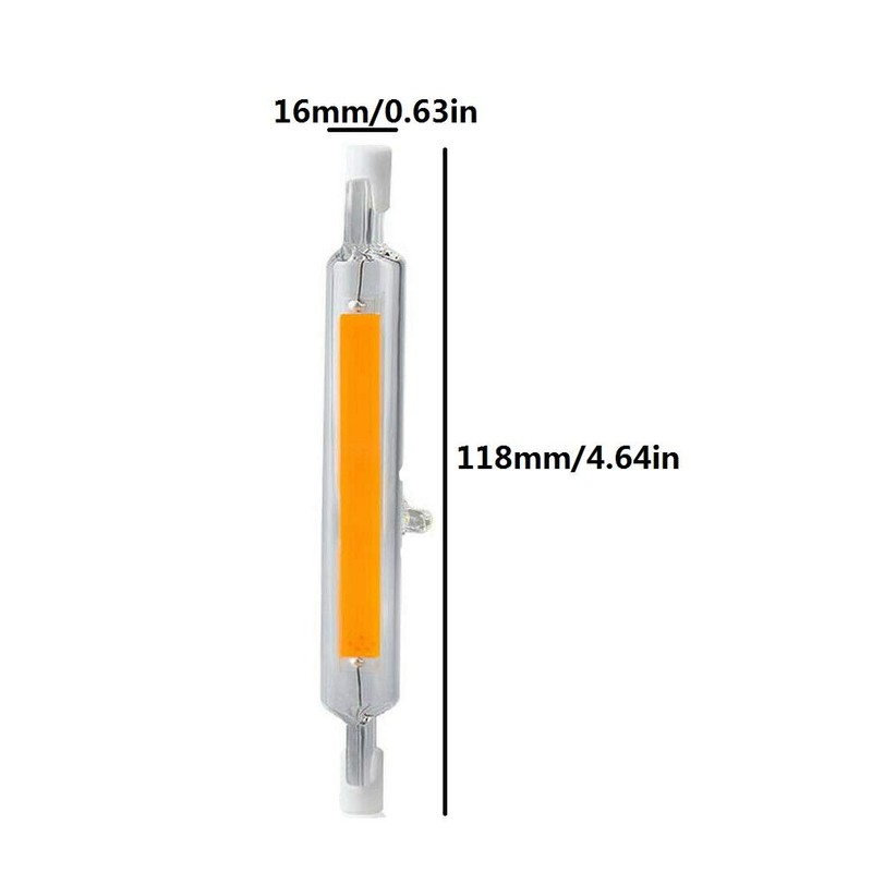 Lxcom Lighting R7s LED Bulb 118mm 20W Double Ended LED