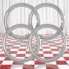Set of 4 13" Chrome 1 3/4" Deep Wheel Trim