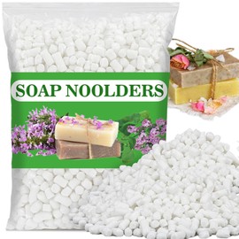 Sukh Soap Noodles for Soap-Making - Soap Granules Soap Particles | Soap Chips Pre-Cut Soap Base for Beauty Soap,Glycerin Soap DIY Homemade Soap Making Supplies | Soap Saponification (430, Grams)