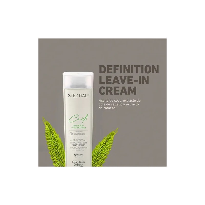 Crema Para Peinar Tec Italy Curls Definidora Rizos 300ml