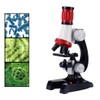 HONPHIER Microscope for Children Kids Microscope 100x 400x 1200x Magnification