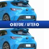 Tail Light Tint Compatible with 2019-2022 Toyota Corolla Hatchback