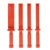 TCP Global 4 Piece Non-Marring Plastic Chisel Scraper Set -