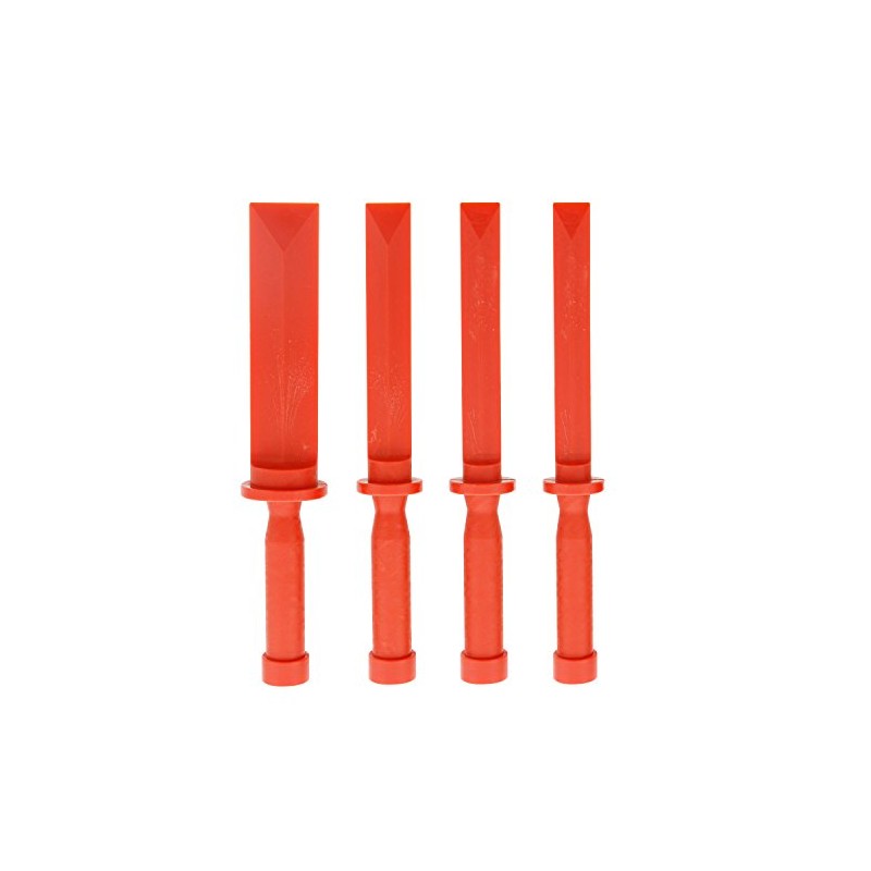 TCP Global 4 Piece Non-Marring Plastic Chisel Scraper Set -