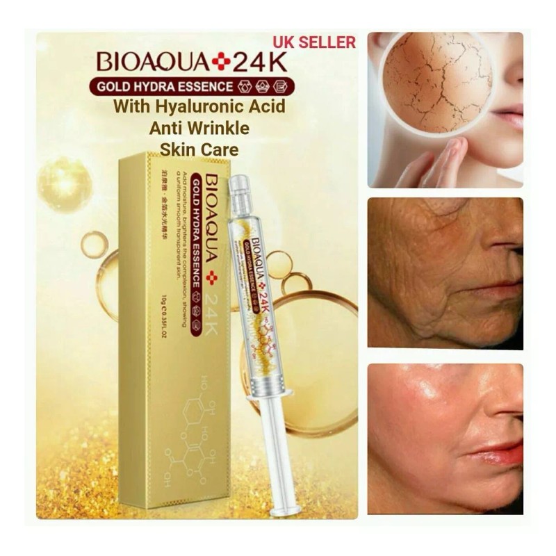 Bioaqua 24k Gold Hydra Ácido Hialurónico Colágeno Antiedad