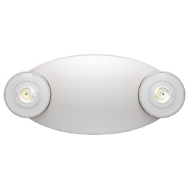 Spectsun Lighting 1 Pack LED Emergency Light with Battery Backup-Adjustable 2 LED Bug Eye Head Emergency Lighting -UL Certified 120-220VAC Emergency Exit Lighting Fixtures for Business/Home.