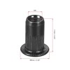 TA-VIGOR 50Pcs M4 Rivet Nuts, Carbon Steel Zinc-Plated Knurled Flat