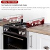 2 Pack Stove Gap Covers, 316 Stainless Steel, Length 25.5"-51"