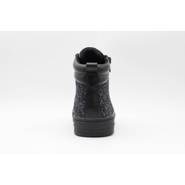 DRD Kids Rodeo Orthopedic Friendly Shoe Black Sparkle 8.0C Medium Width