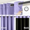 BGment Short 100% Blackout Curtains for Bedroom, Thermal Insulated Energy