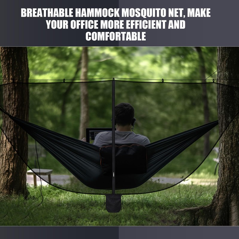 GliCraft 2 Pieces Hammock Bug Mesh Net 11 x 4.7