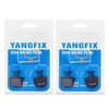YANGFIX 2 Pairs Bicycle Disc Brake Pads for Formula Oro