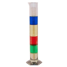 Innovating Science Density of Liquids: The Color Column Demo Kit
