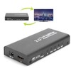 4x2 4K 60Hz HDMI 2.0 Matrix Switcher Splitter Adapter YUV4:4:4
