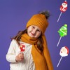 Fruidles Christmas Lollipop, Santa Clause, Christmas Tree, Candy Canes Lollipops,
