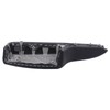 MOTOKU Front Driver Side Door Panel Trim Armrest Black Leather